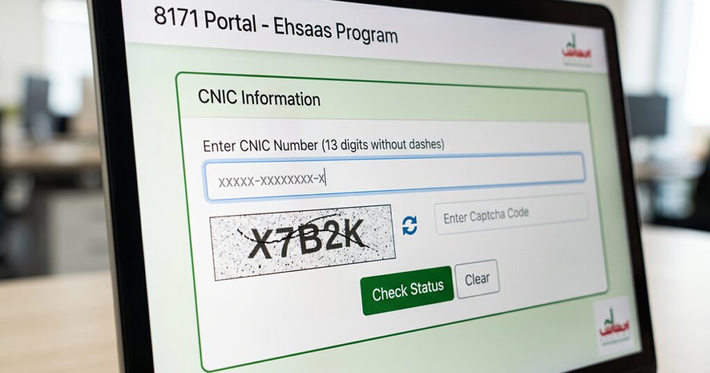 how to check 8171 money online 
