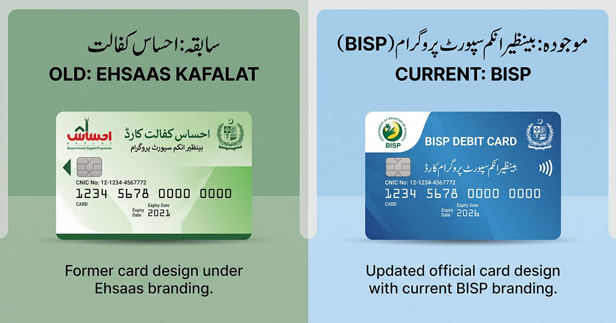 BISP Kafalat 2026 vs Ehsaas Kafalat programme comparison